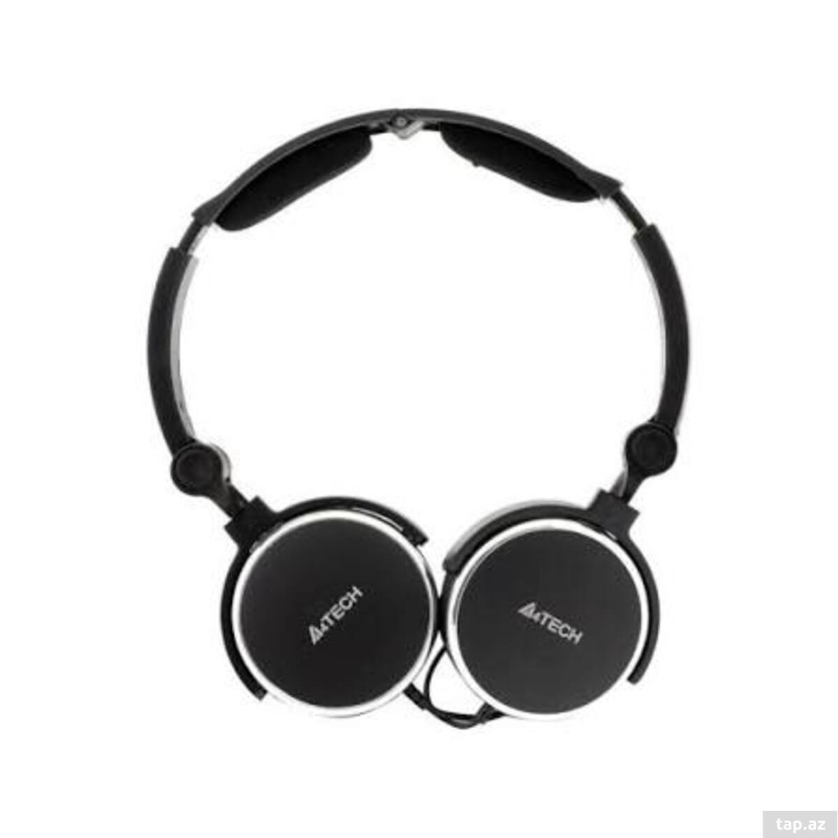 A4Tech L-600-1 Black – Mikrofonlu simli stereo qulaqlıq — 1