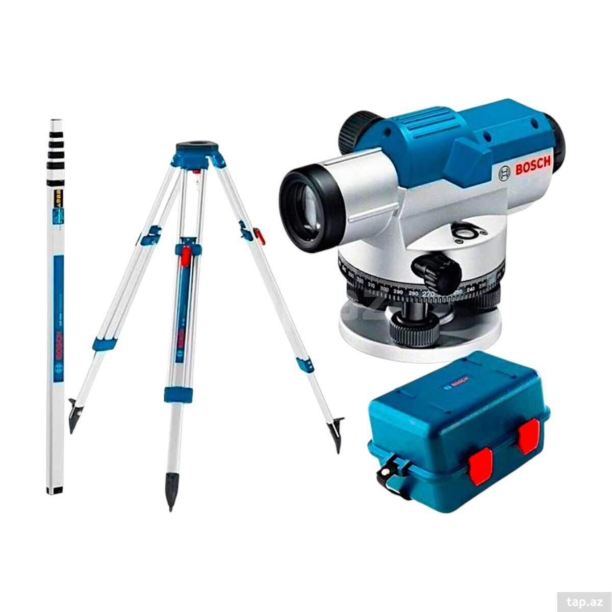 Optik nivelir dəsti Bosch Professional GOL 26 D – 26X — 1