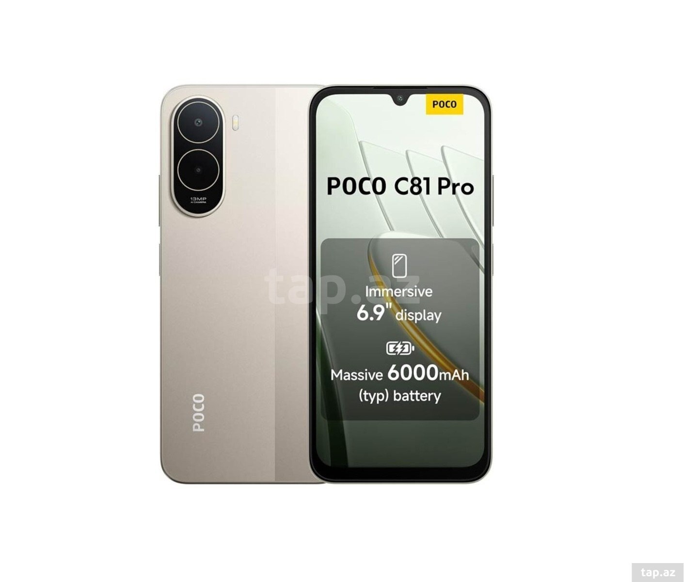 Xiaomi Poco C81 Pro Gold 128GB/4GB — 1