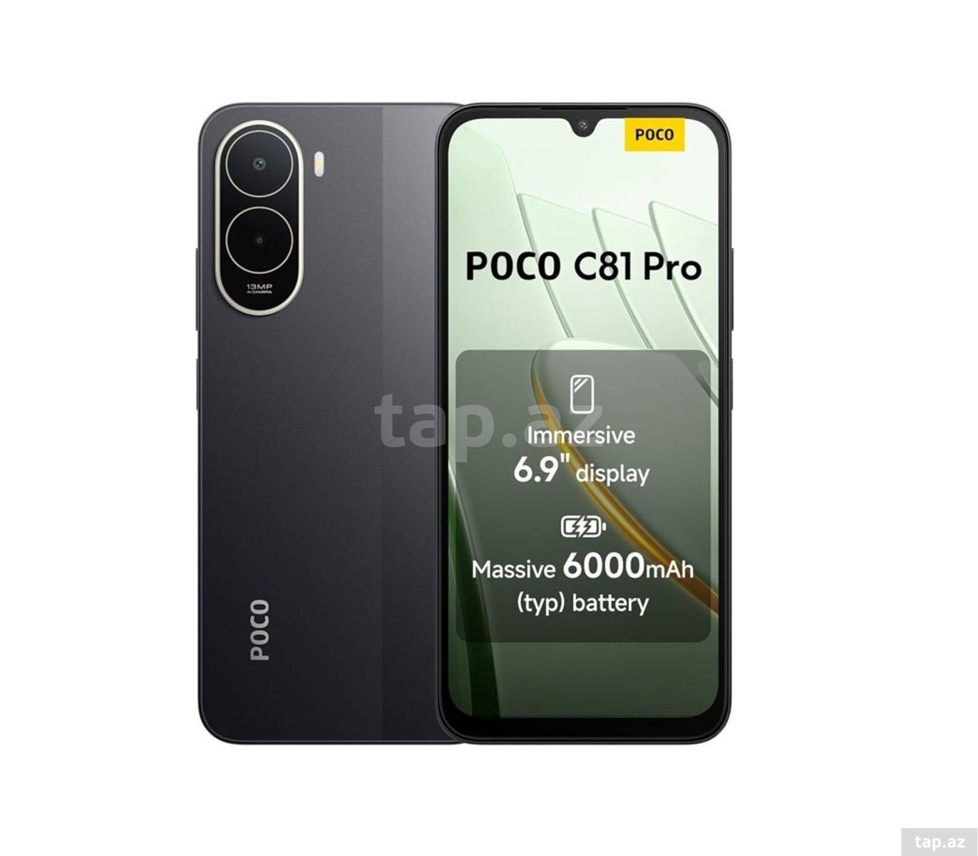 Xiaomi Poco C81 Pro Black 128GB/4GB — 1