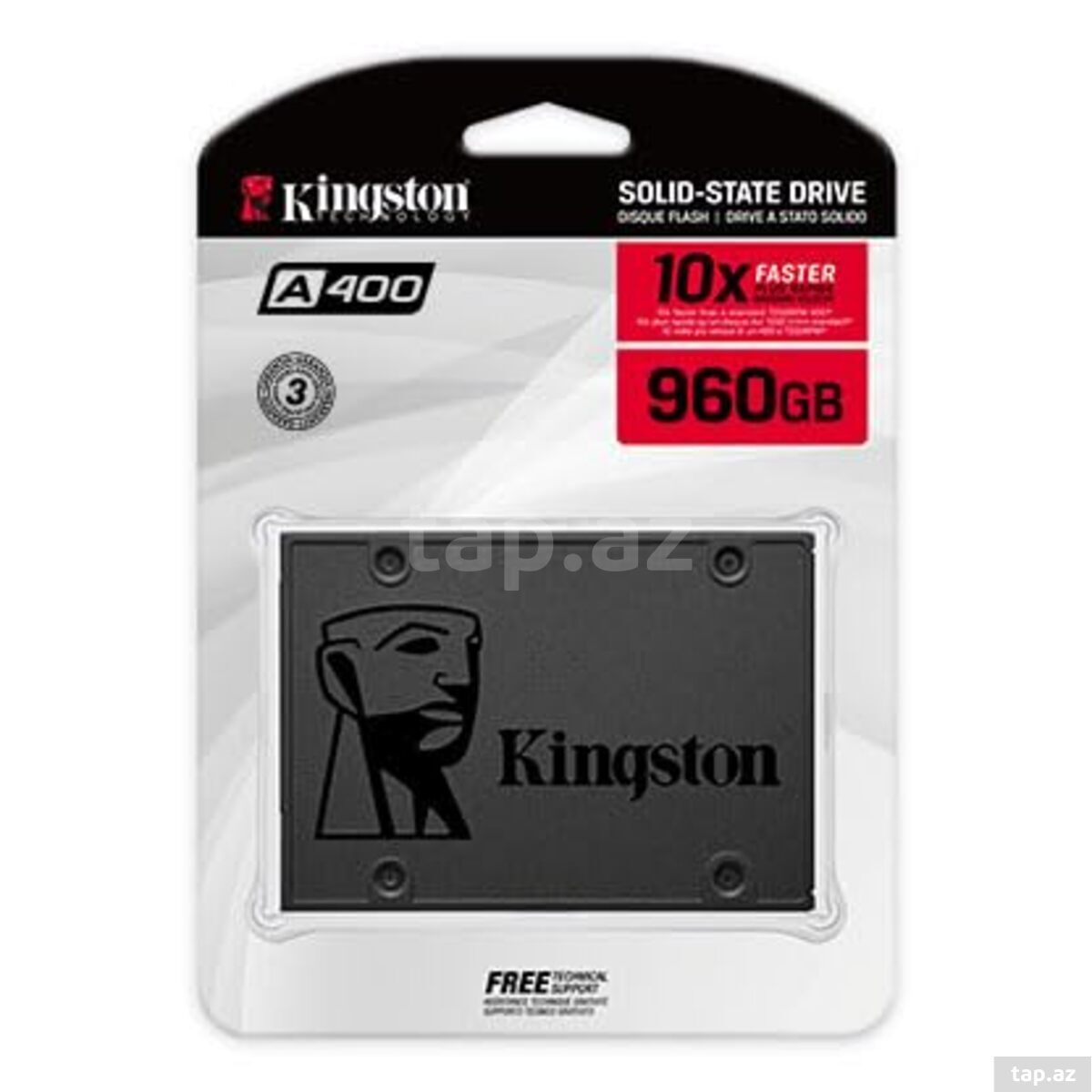 Kingston A400 960GB SATA3 2.5" SSD — 1