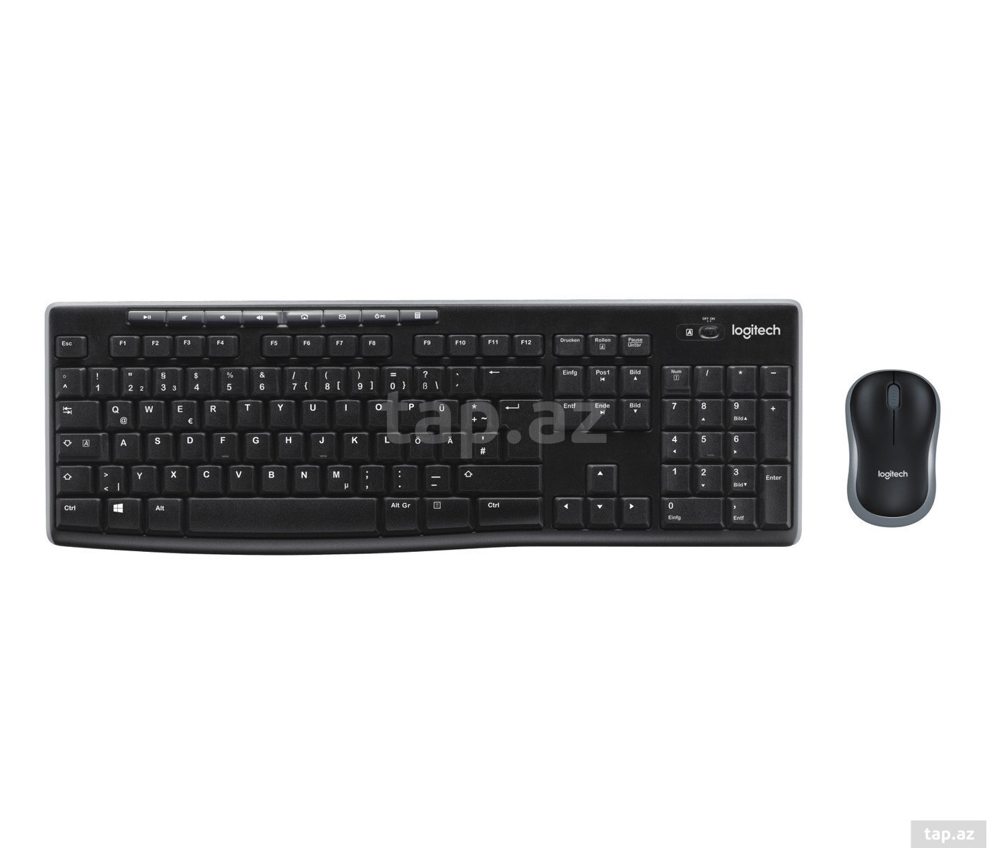 Logitech MK270 Wireless Keyboard+mouse black — 1