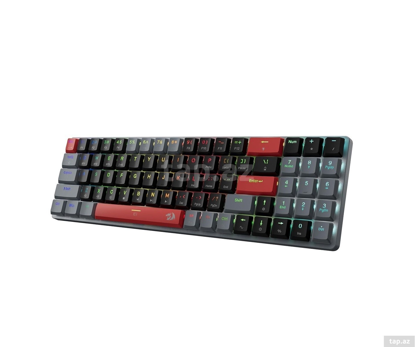 Redragon Ashe Pro K626RBG-RGB-PRO Low Profile Gaming Keyboard — 1