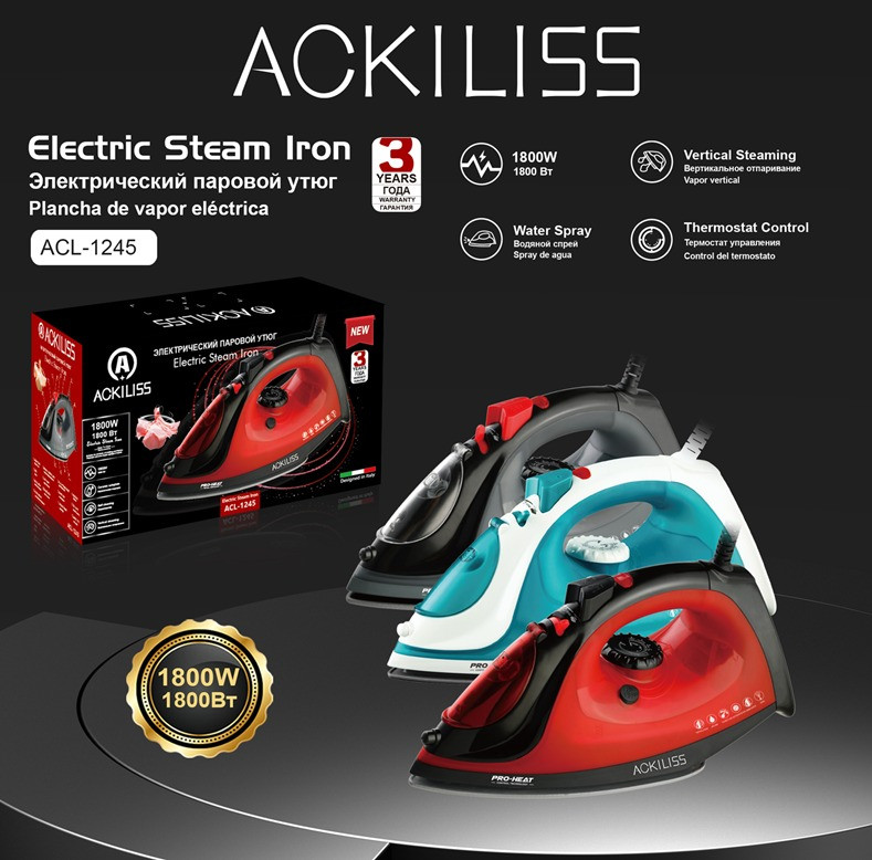 Ütü Ackiliss ACL-1245 Red — 1