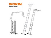 WOKIN qatlanan çoxfunksiyalı alüminium nərdivan — 2