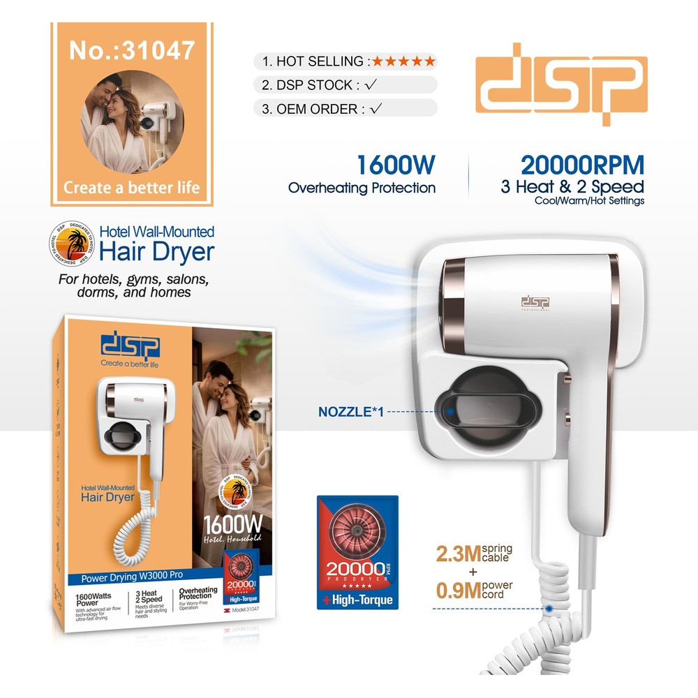 Fen DSP 31047, 1600 Vt, ağ — 1