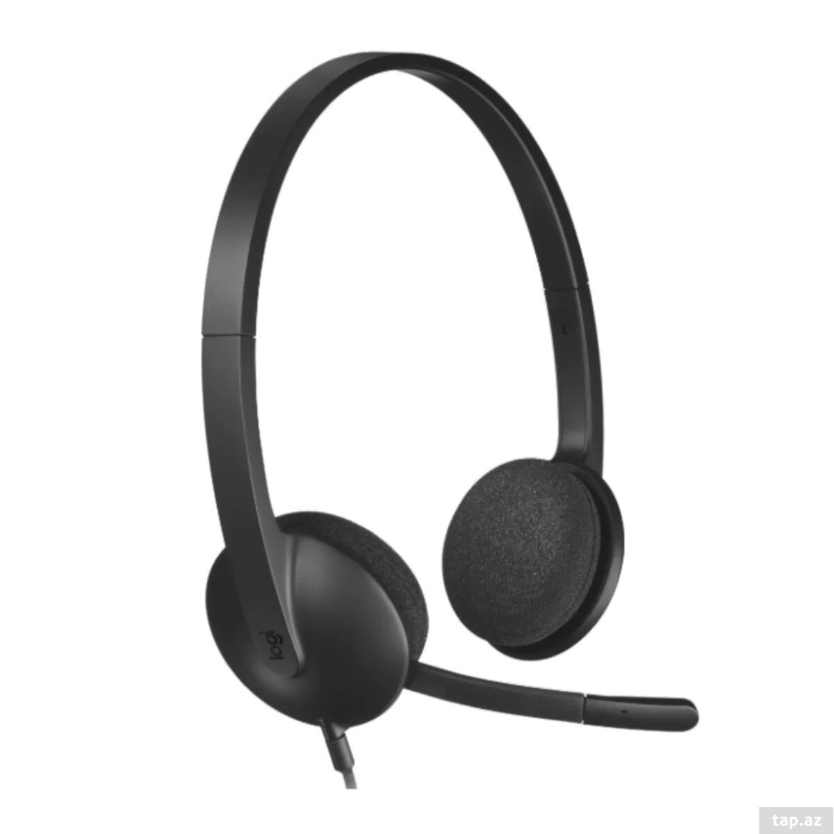 LOGITECH corded USB headset H340 black — 1