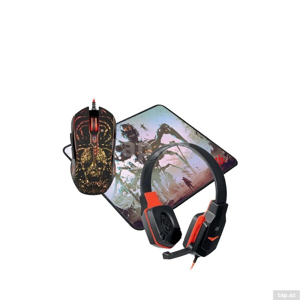 Defender Nemesida MHP-128 Gaming combo, Mouse+Mousepad+Headset — 1