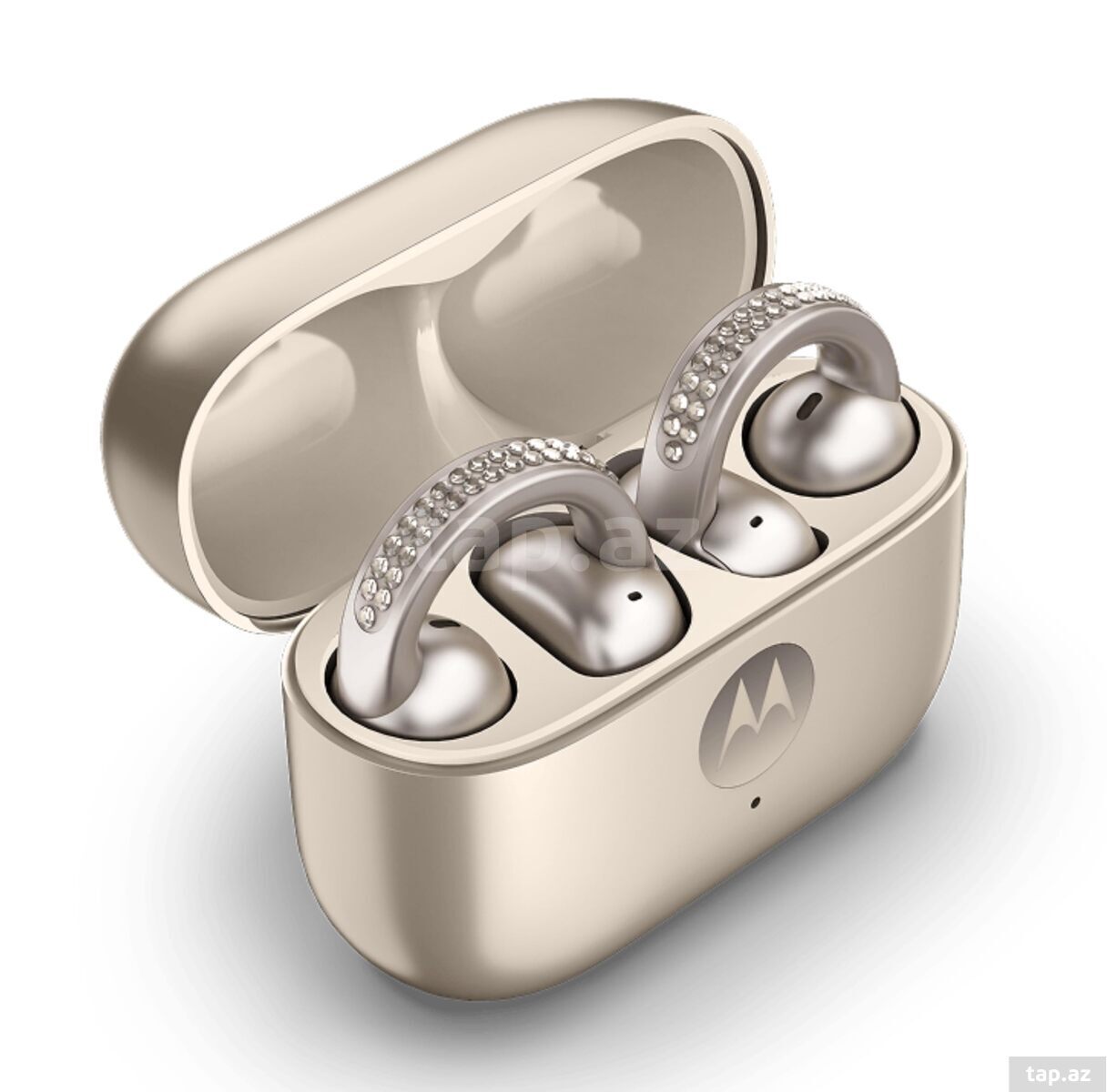 Motorola Moto Buds Loop Swarovski French Oak simsiz qulaqlıq — 1