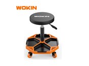 WOKIN tənzimlənən təkərli usta oturacağı 300lbs — 2