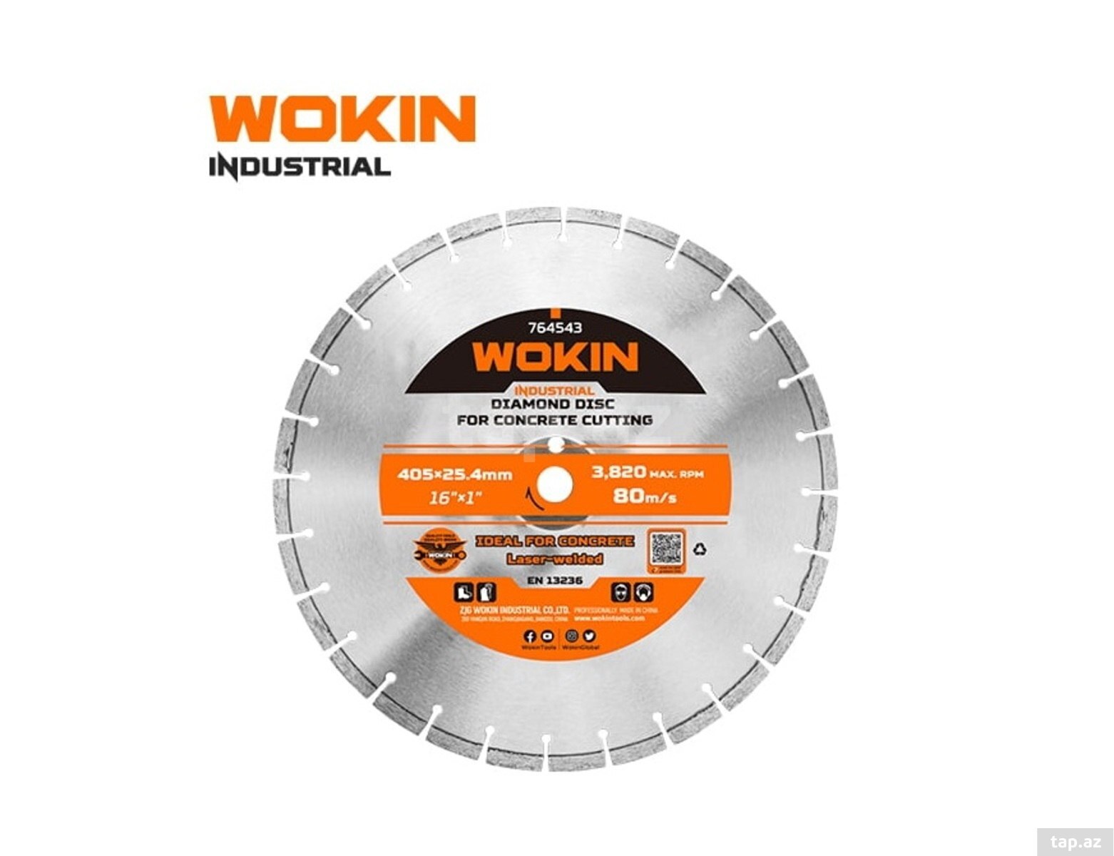 WOKIN beton kəsici almaz diski — 1