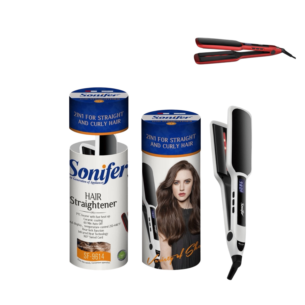 Saç üçün düzləşdirici Sonifer SF-9614 — 1