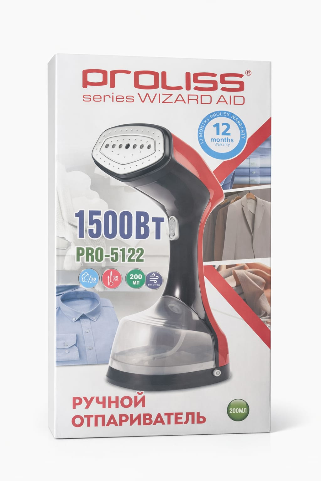 Əl buxarlayıcısı Proliss Pro-5122. — 1