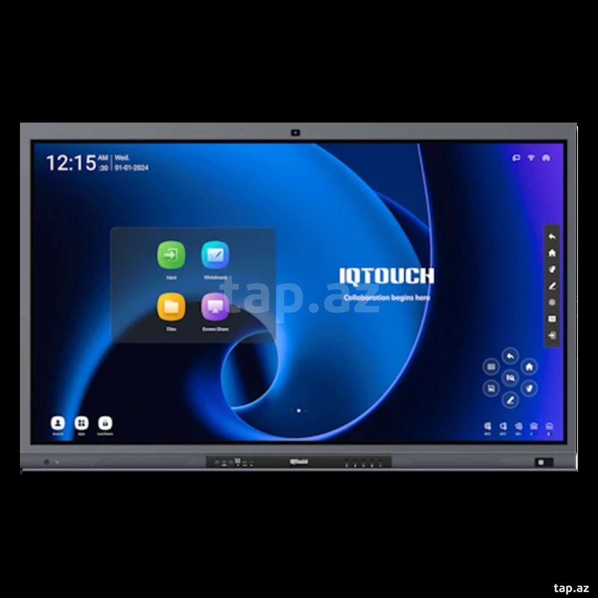 IQTouch QA1300PRO LE075MD 75 düym interaktiv lövhə — 1