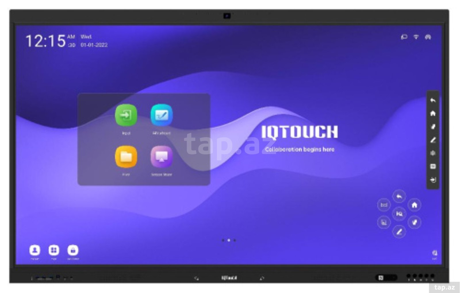 IQTouch TE1200 PRO LE086MD interaktiv lövhə — 1