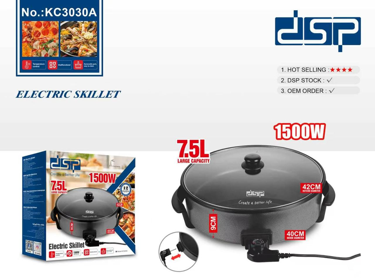 Elektrik qazan KC3030A, 1500W, 7.5 L — 1
