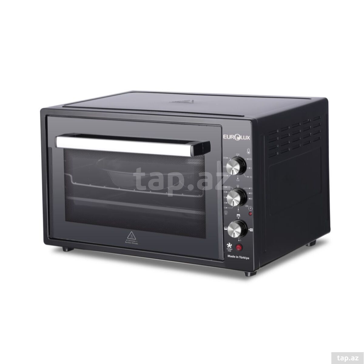Elektrik soba Eurolux EU-EO3248EB-62LDGRF Black — 1