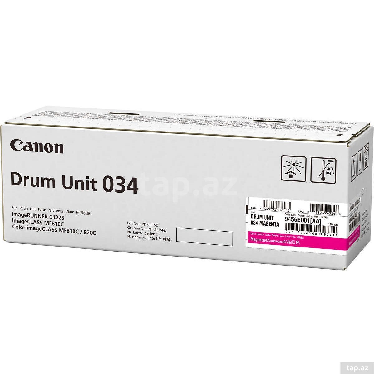 Canon Drum Unit 034 Magenta / Yellow — 1