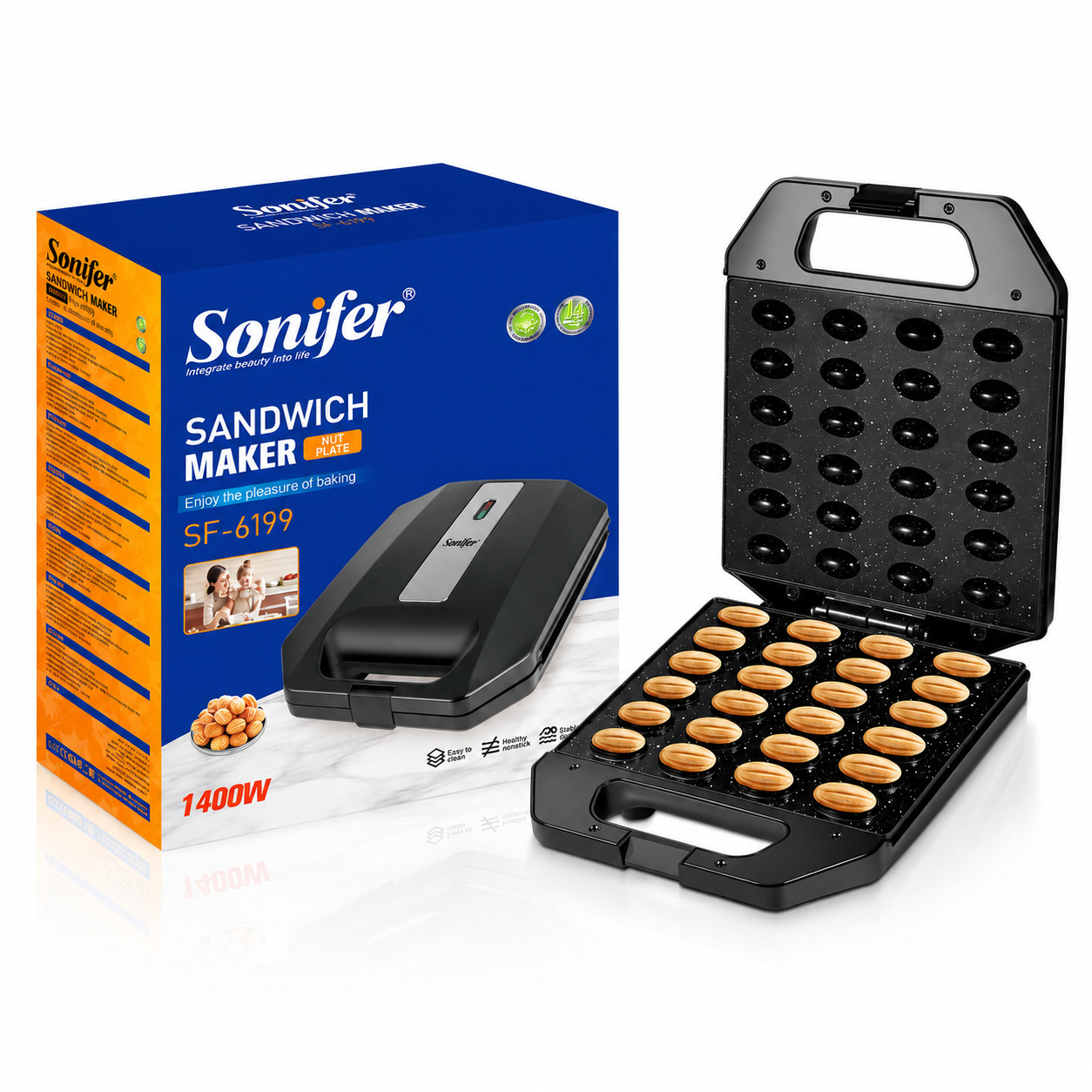 Qoz cıhazı Sonifer SF-6199 Black — 1