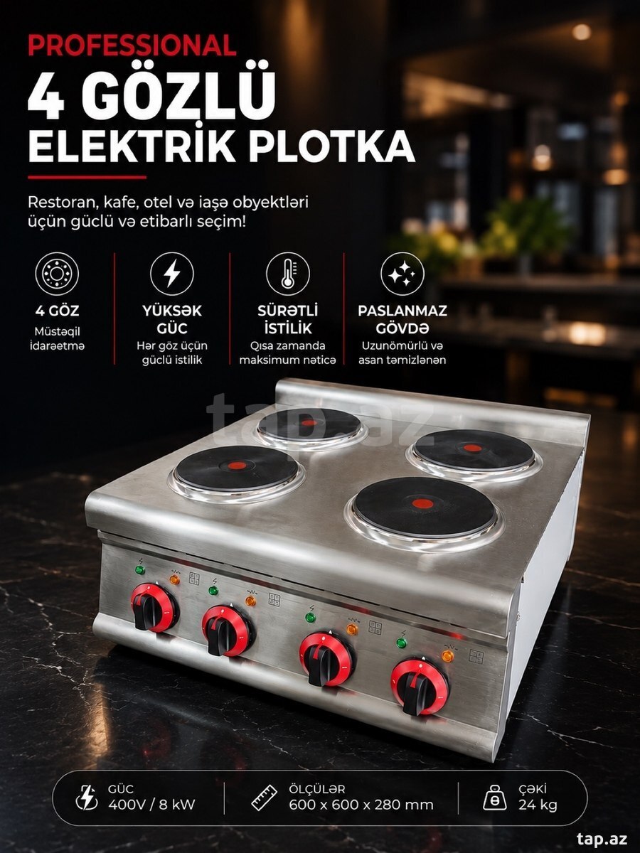 Elektrikli plitə — 1