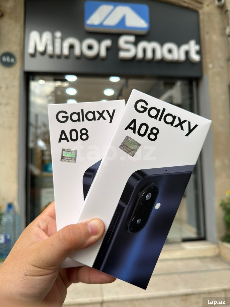 Samsung Galaxy A08 Dark Blue 128GB/4GB — 1