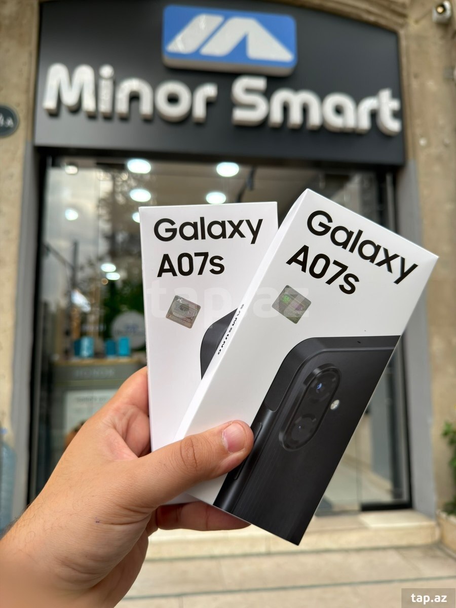 Samsung Galaxy A07s Black 128GB/4GB