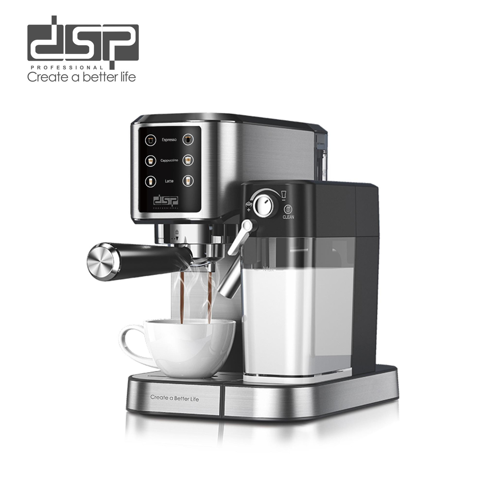 Qəhvəbişirən DSP KA3104 LRD 1350 W 1 l qara — 1