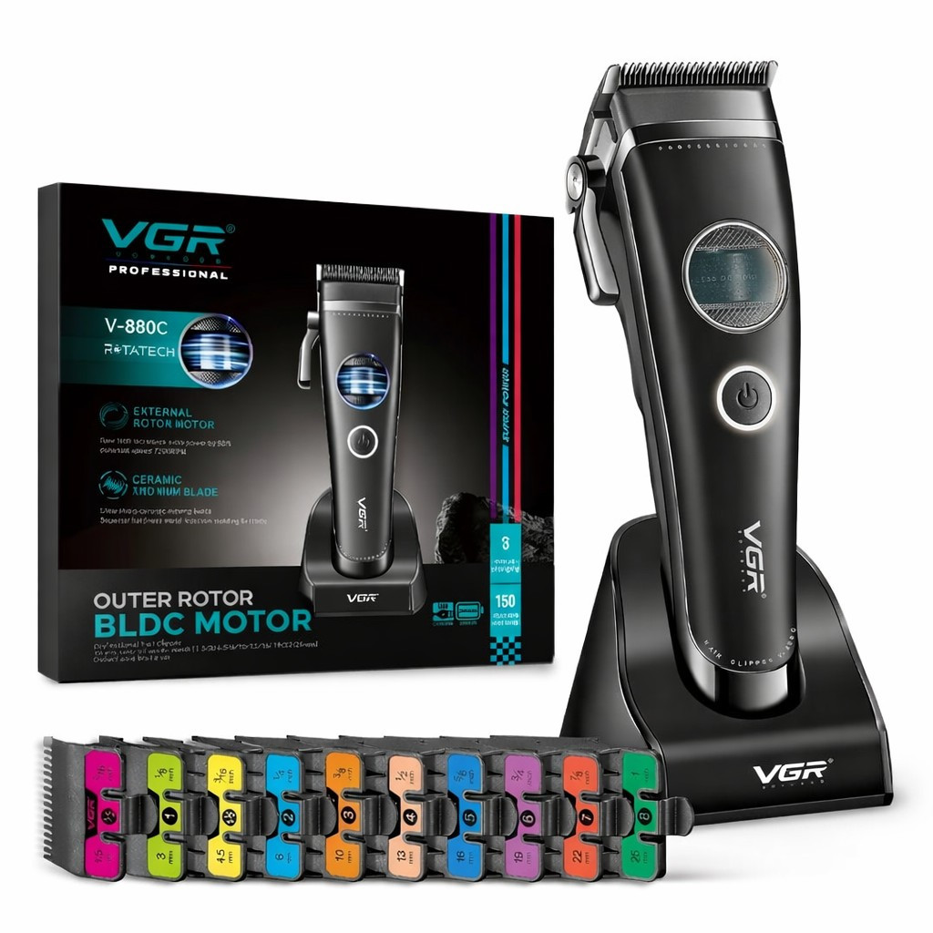 Saç kəsimi üçün cihaz VGR V 880C Black — 1