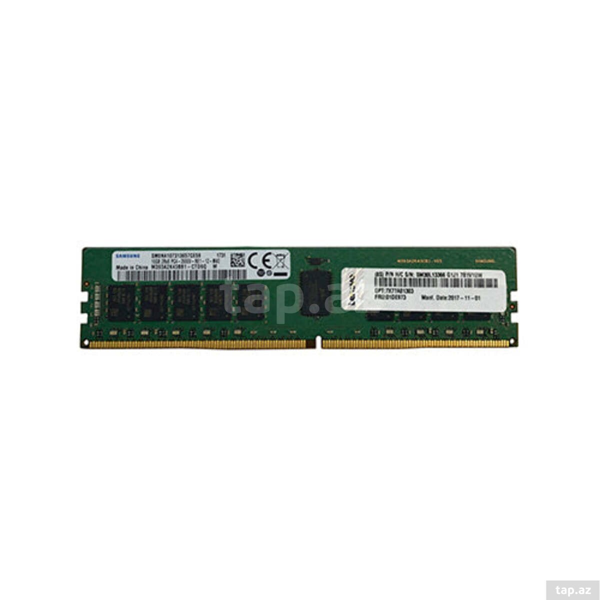 Operativ yaddaş Lenovo ThinkSystem 16GB TruDDR4 3200MHz ECC UDIMM (4X77A77495) — 1