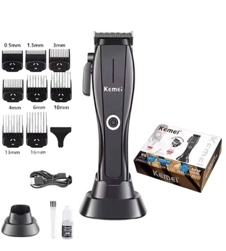 Saç kəsimi üçün cihaz Kemei KM-2286, qara — 1