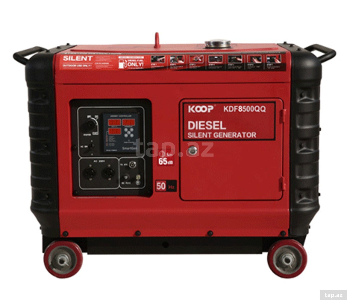 Generator Tam Səssiz Dizel Koop KDF 8500QQ — 1