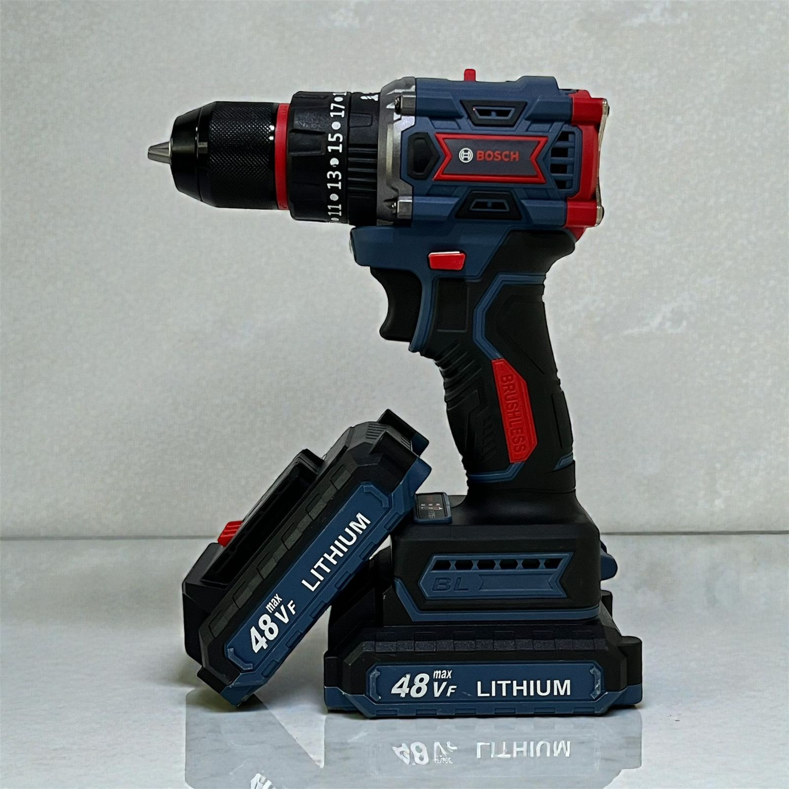 Akkumulyatorlu drel 48Vt. — 1
