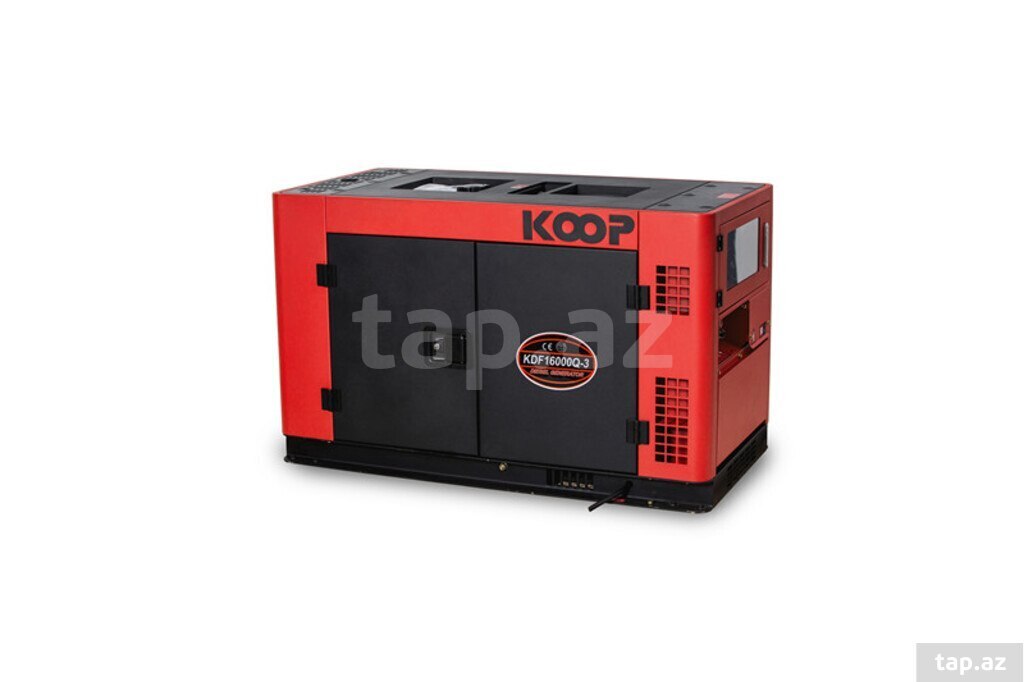 Səssiz dizel generator "Koop KDF 16000Q" — 1