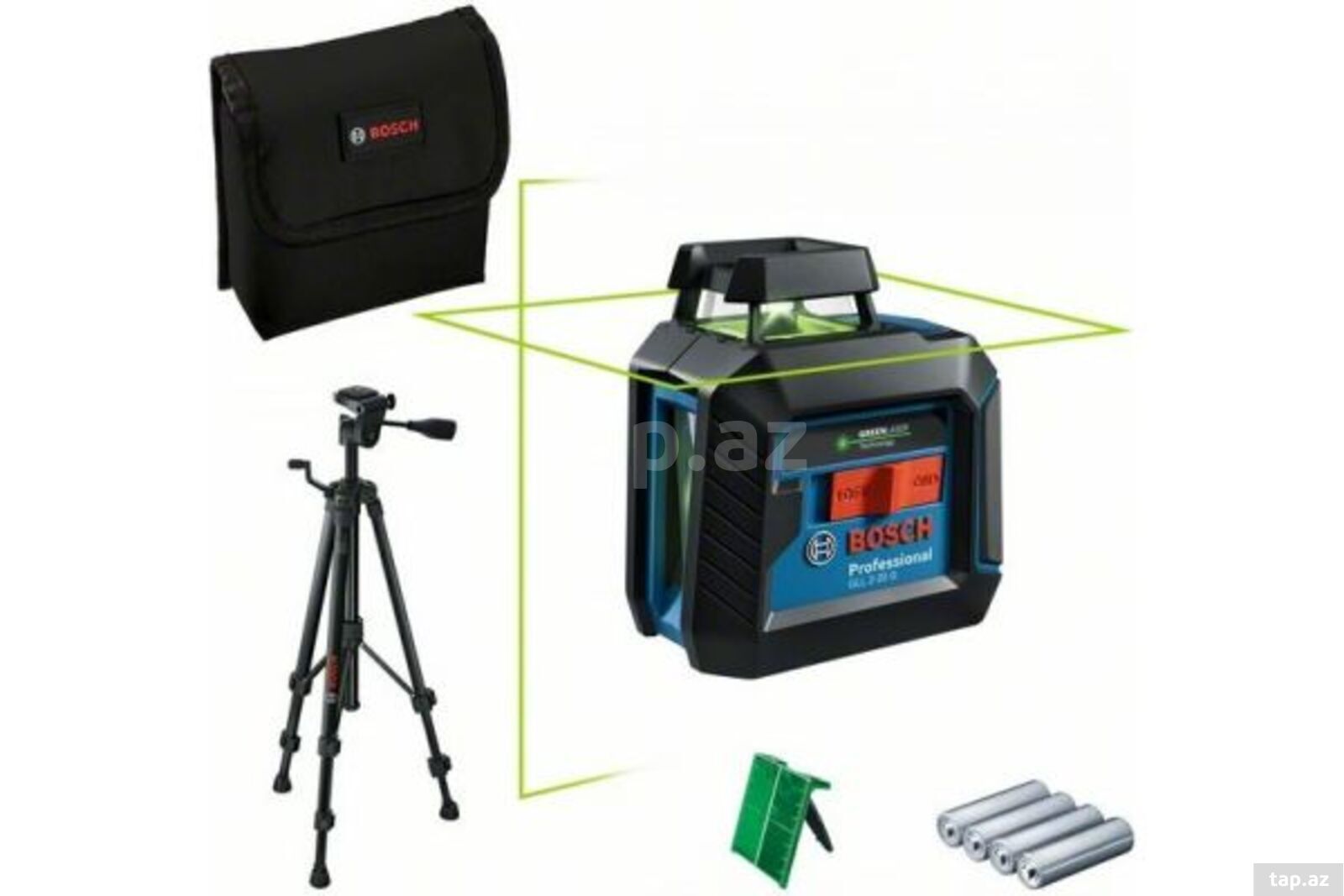 Bosch GLL 2-20G+BT 150 lazer tərəzi — 1