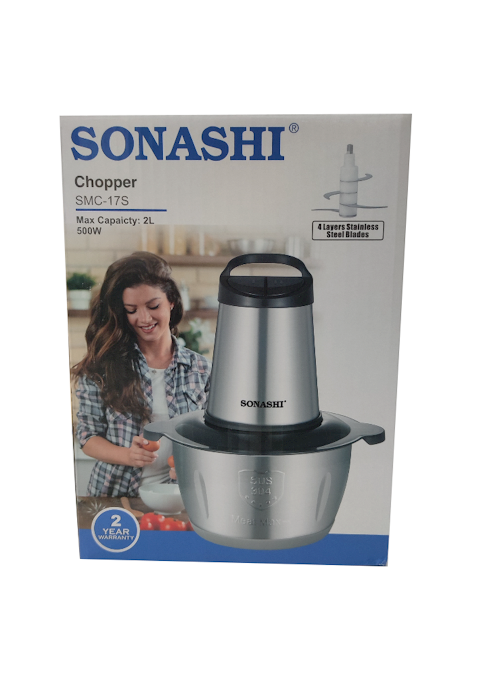 Doğrayıcı Sonashi SMC-17S — 1