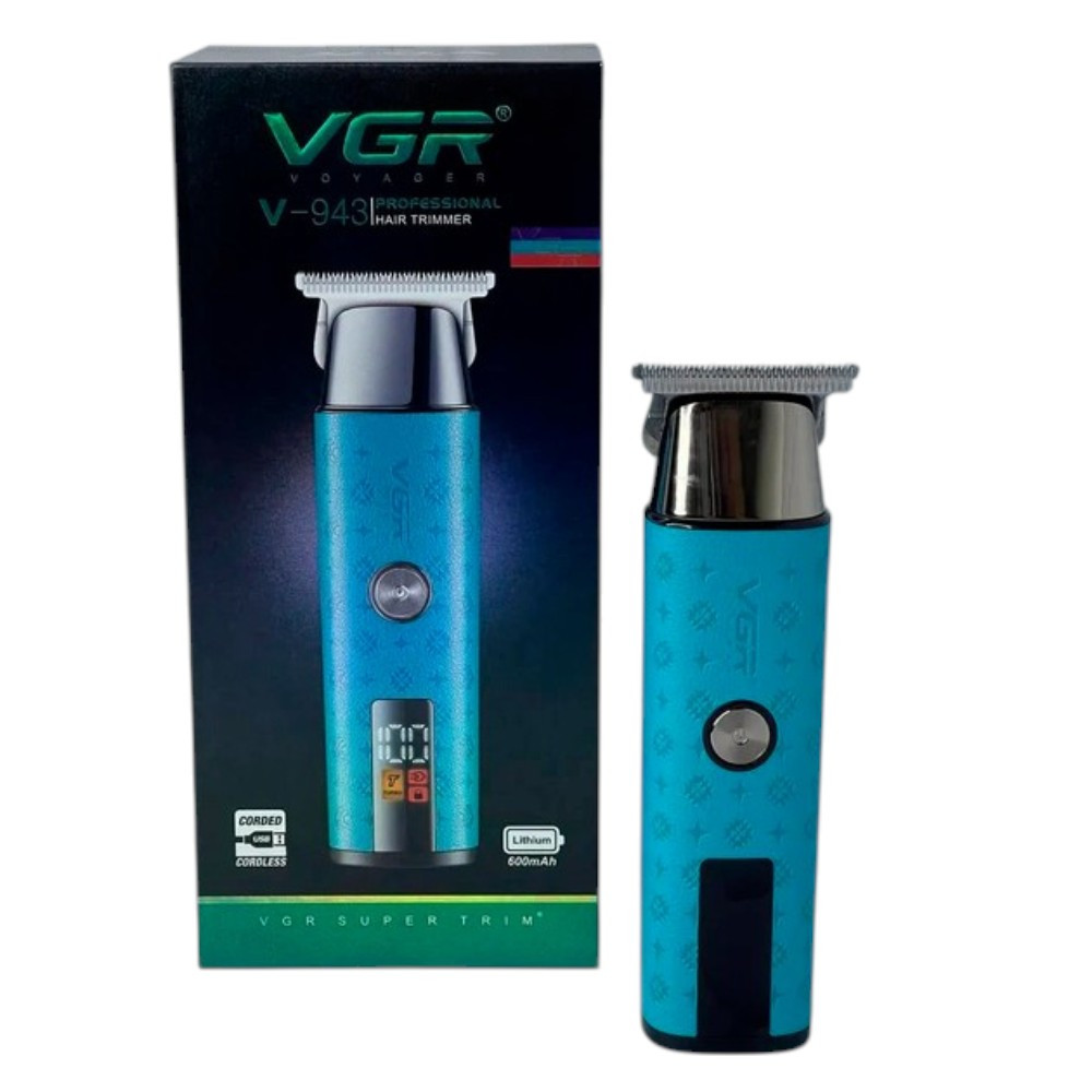 Saç kəsimi üçün trimmer VGR V-943 Blue — 1