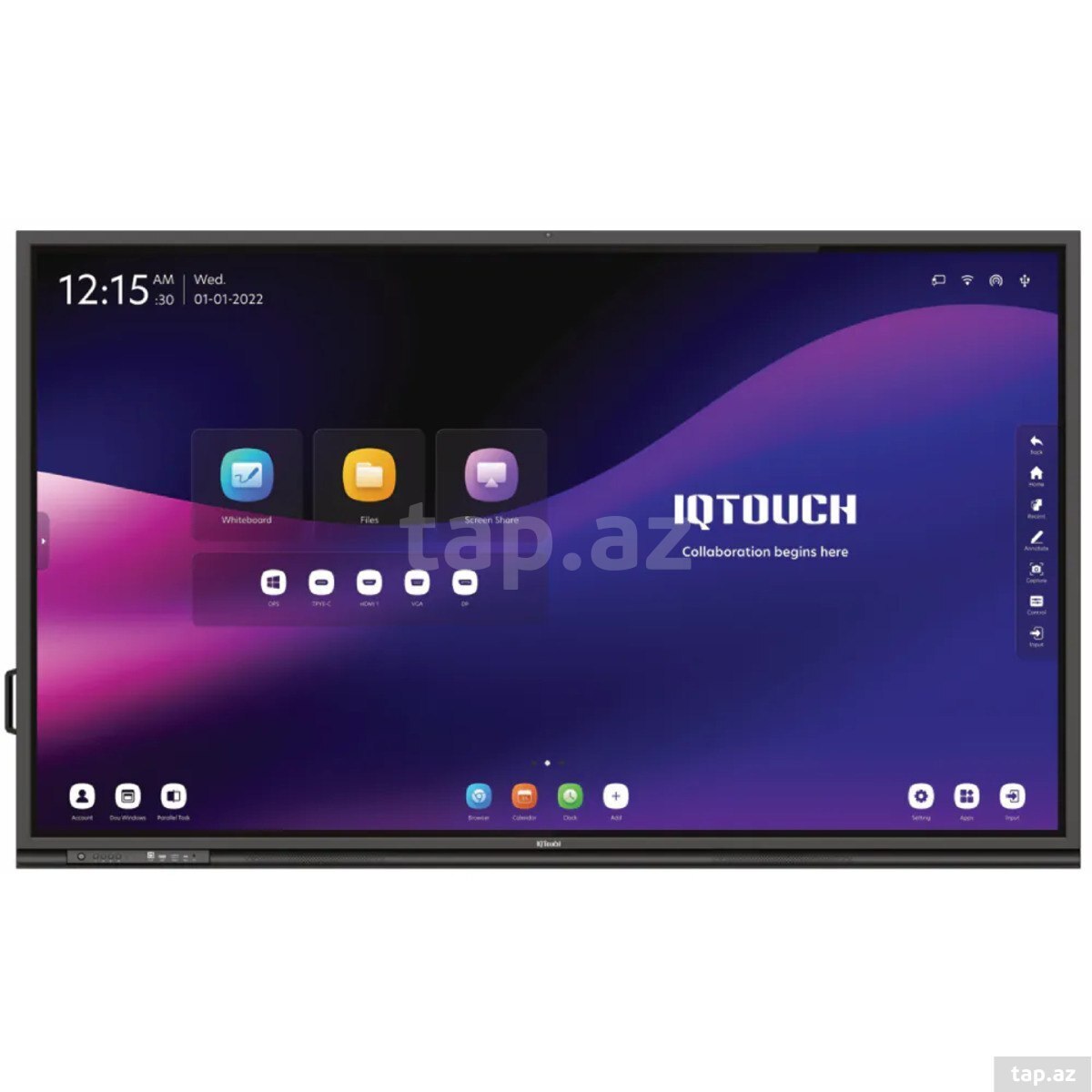 İnteraktiv lövhə IQ Board TE1200 Pro LE086MD