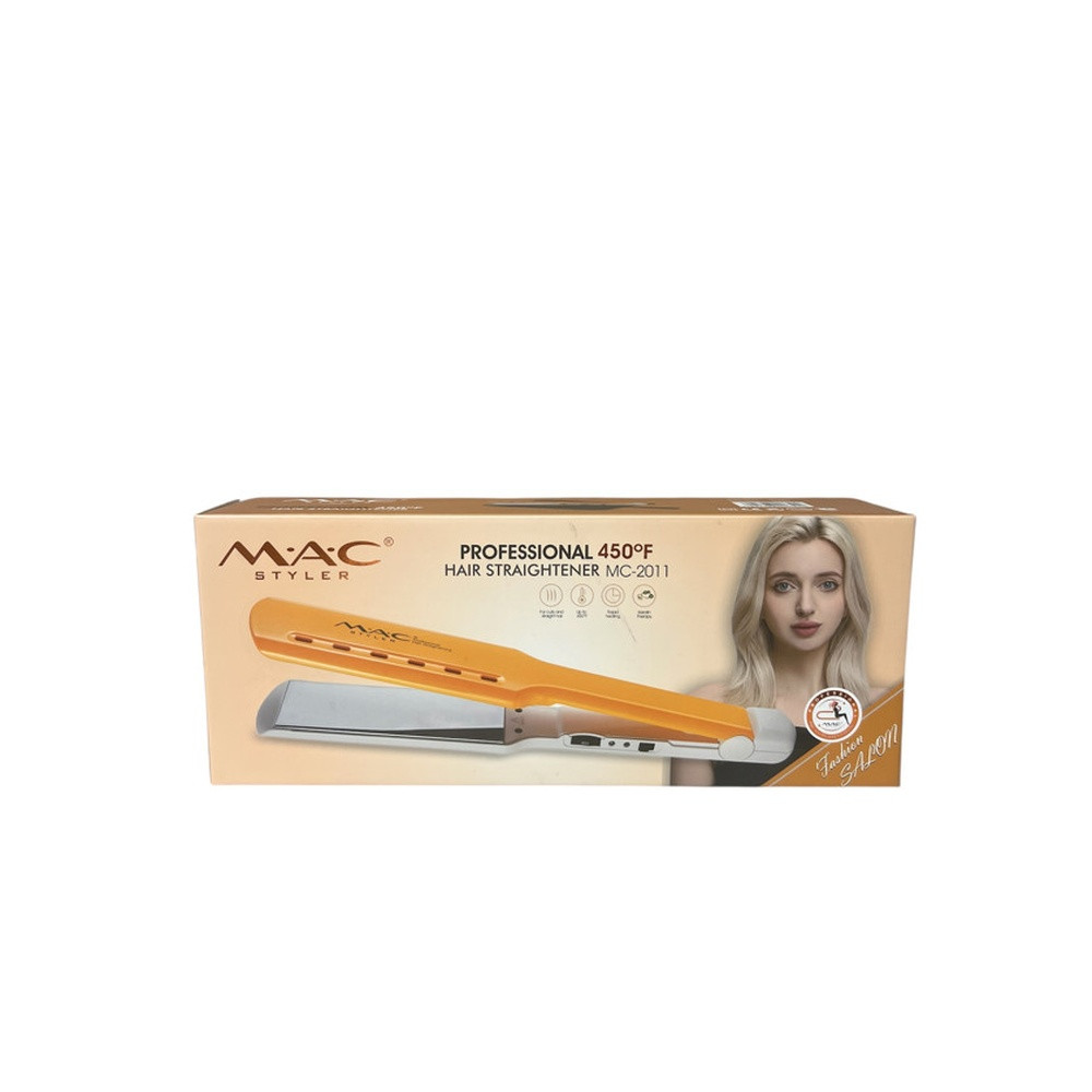 Saç düzləşdirici MAC MC-2011 230 W narıncı 6 temperatur rejimli. — 1