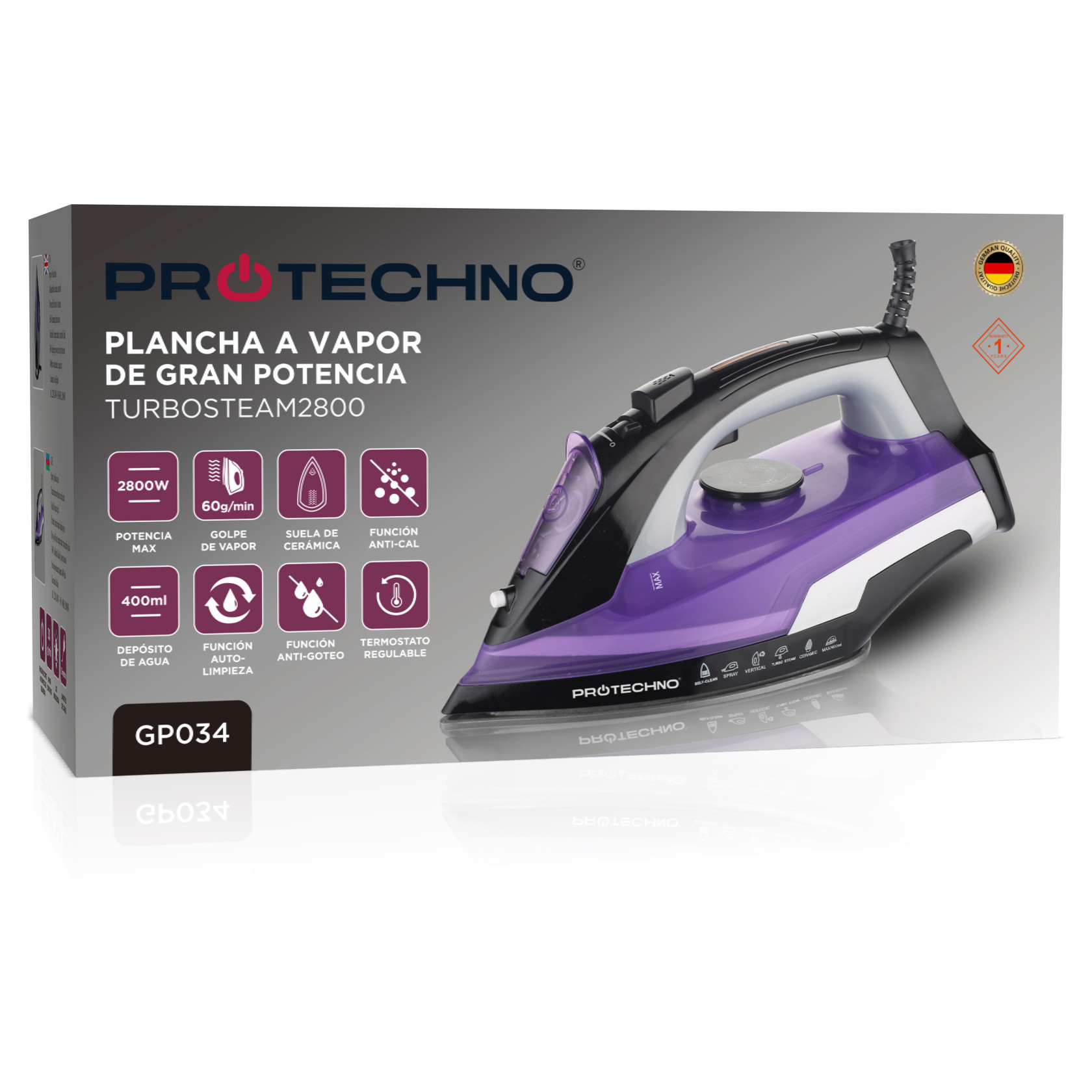 Ütü ProTechno GP034 Purple — 1