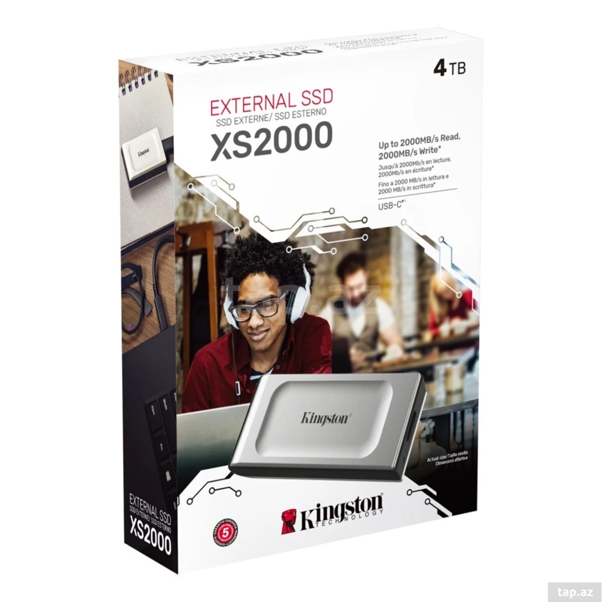 Xarici SSD Kingston XS2000 4TB (SXS2000/4000G) — 1