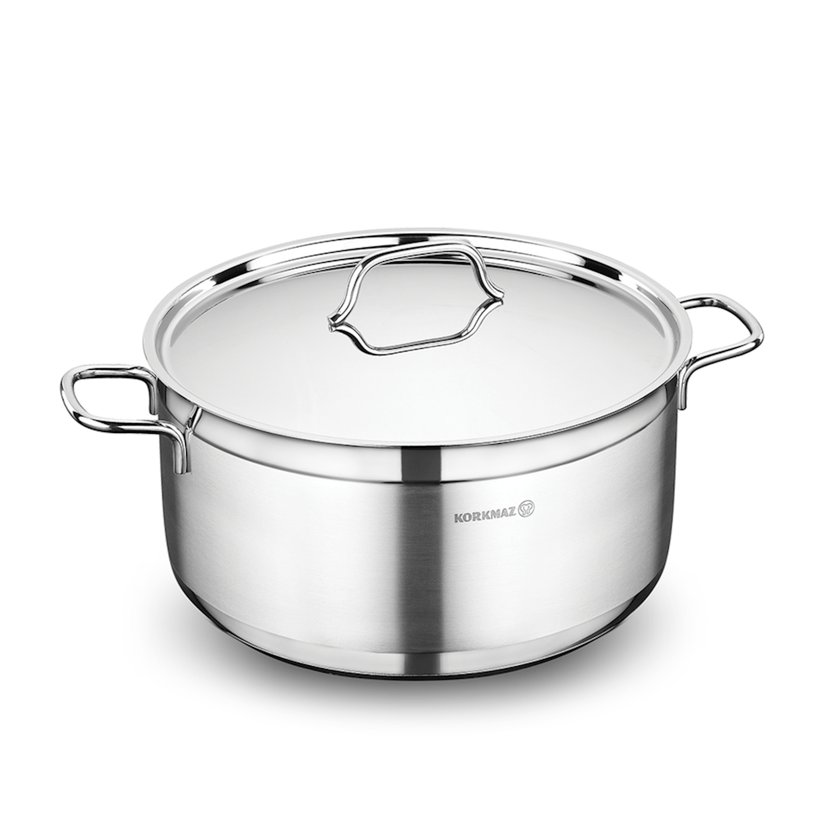Qazan Korkmaz Alfa A1031, 30x15 sm, 11 L, Gümüşü — 1