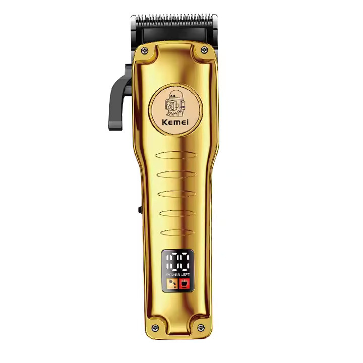 Saç qırxan maşın Kemei KM-511, 5 W, 2000 mAh, qızılı — 1