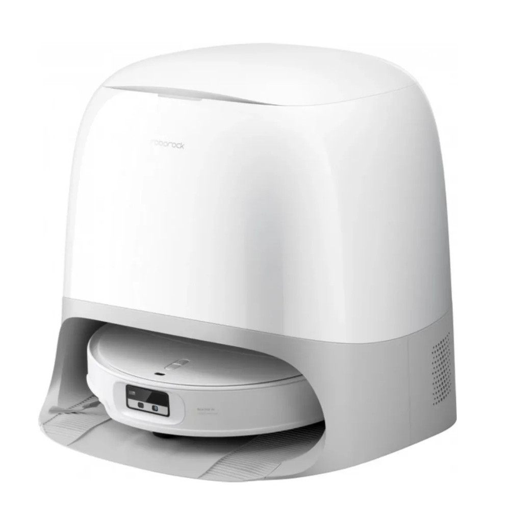 Robot tozsoran Roborock Qrevo Curv 2 Pro, Konteyner, Döşəmə təmizlənməsi üçün, Nəm, Quru, 25000 Pa — 1