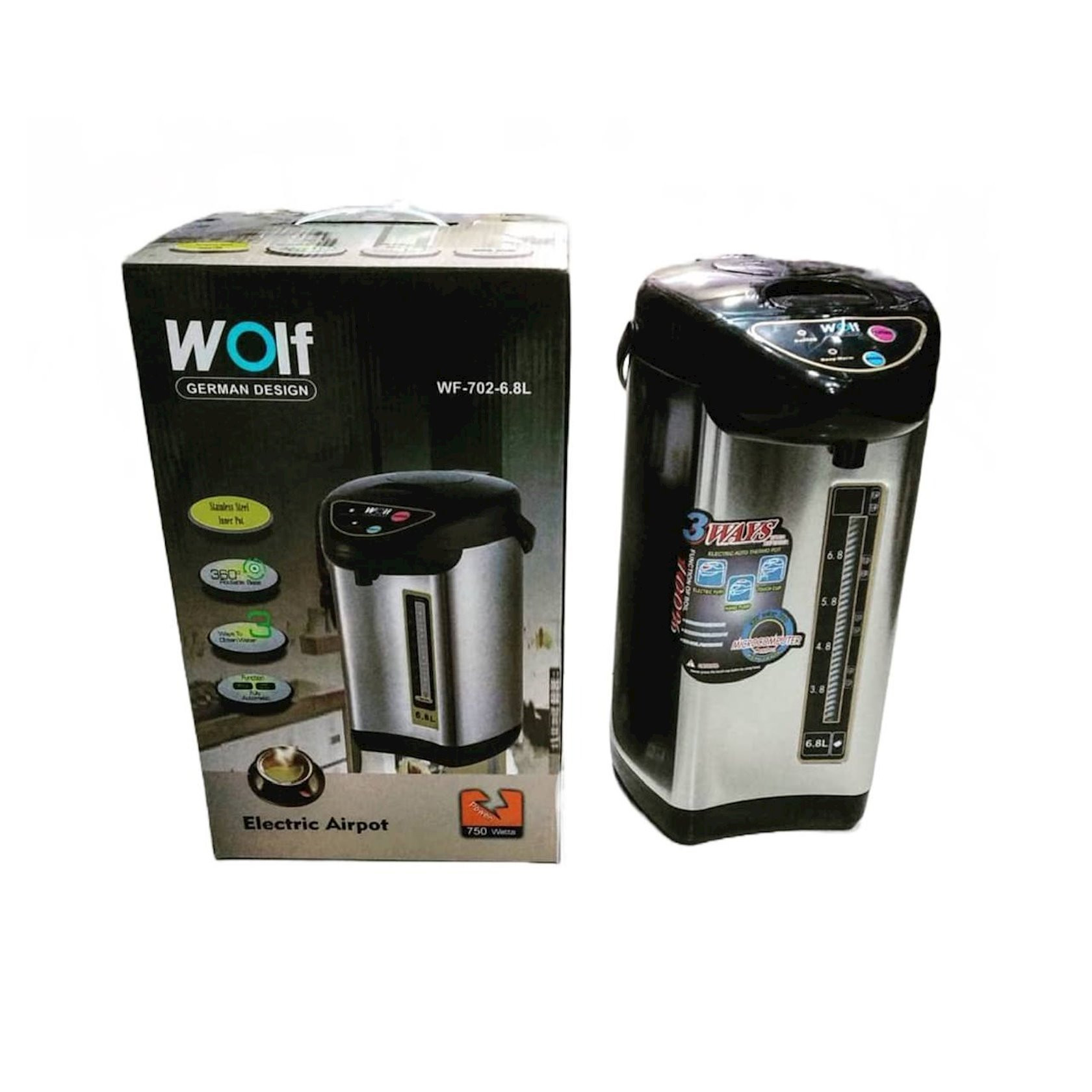 Termopot Wolf WF-702 6.8L — 1