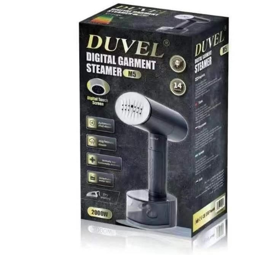 Əl geyim buxarlayıcısı Duvel M5 2000 Vt Qara — 1