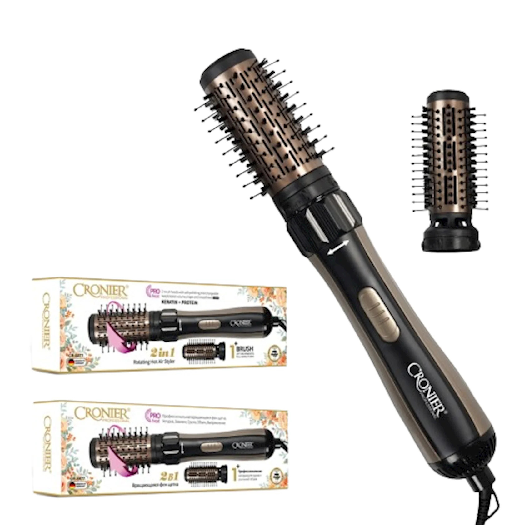 Fen-fırça Cronier CR-6877-Black — 1