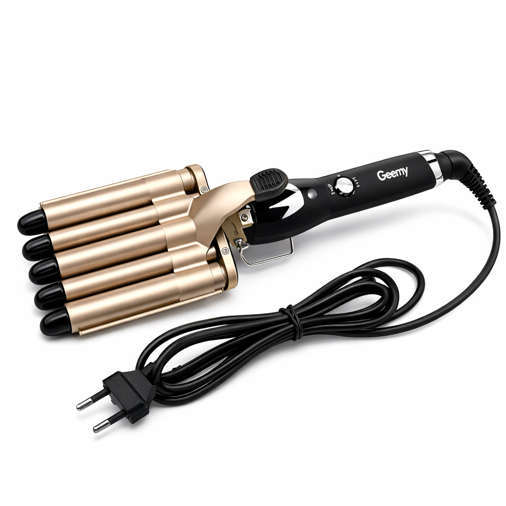 Saç üçün maşa-dalğa Geemy GM-2933 Black — 1