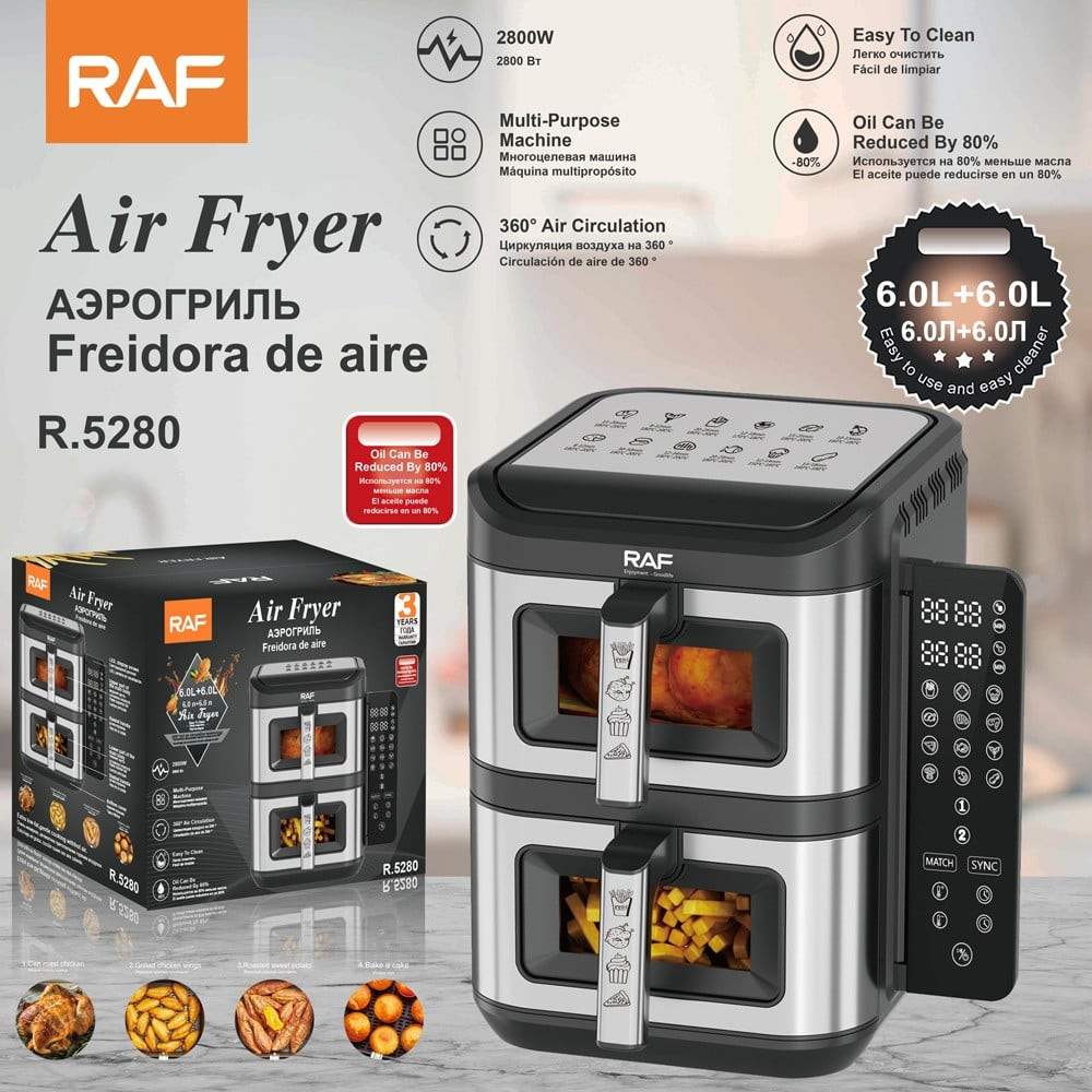 Aerofritür RAF R.5280 2800W — 1