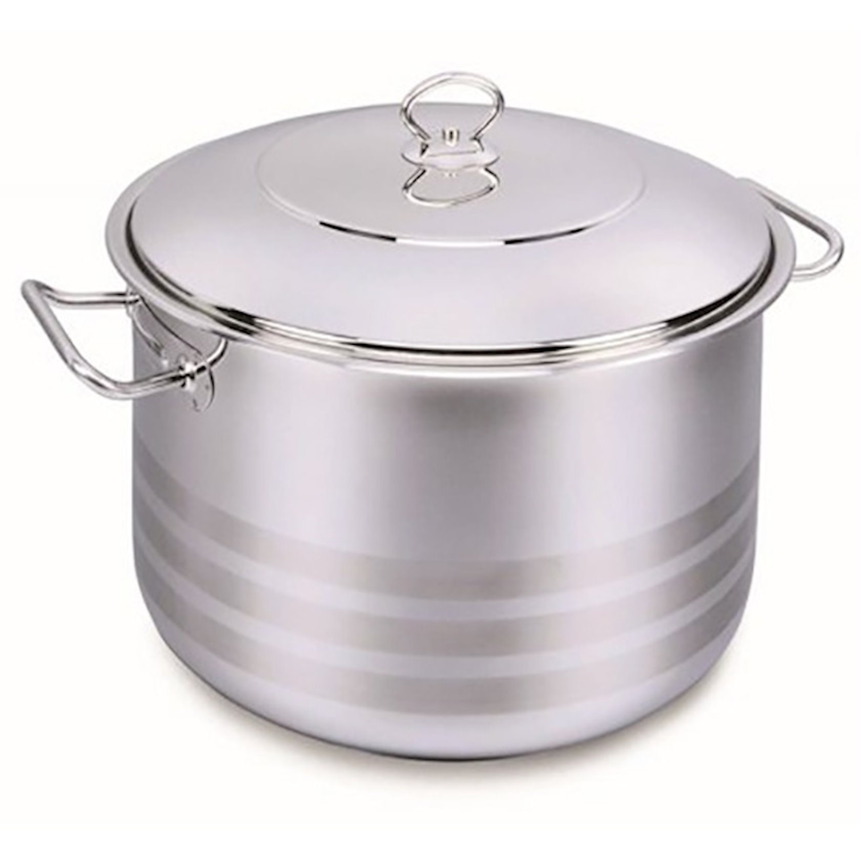 Qazan Korkmaz Mega A1942, 28x17 sm, 10 l, gümüşü — 1