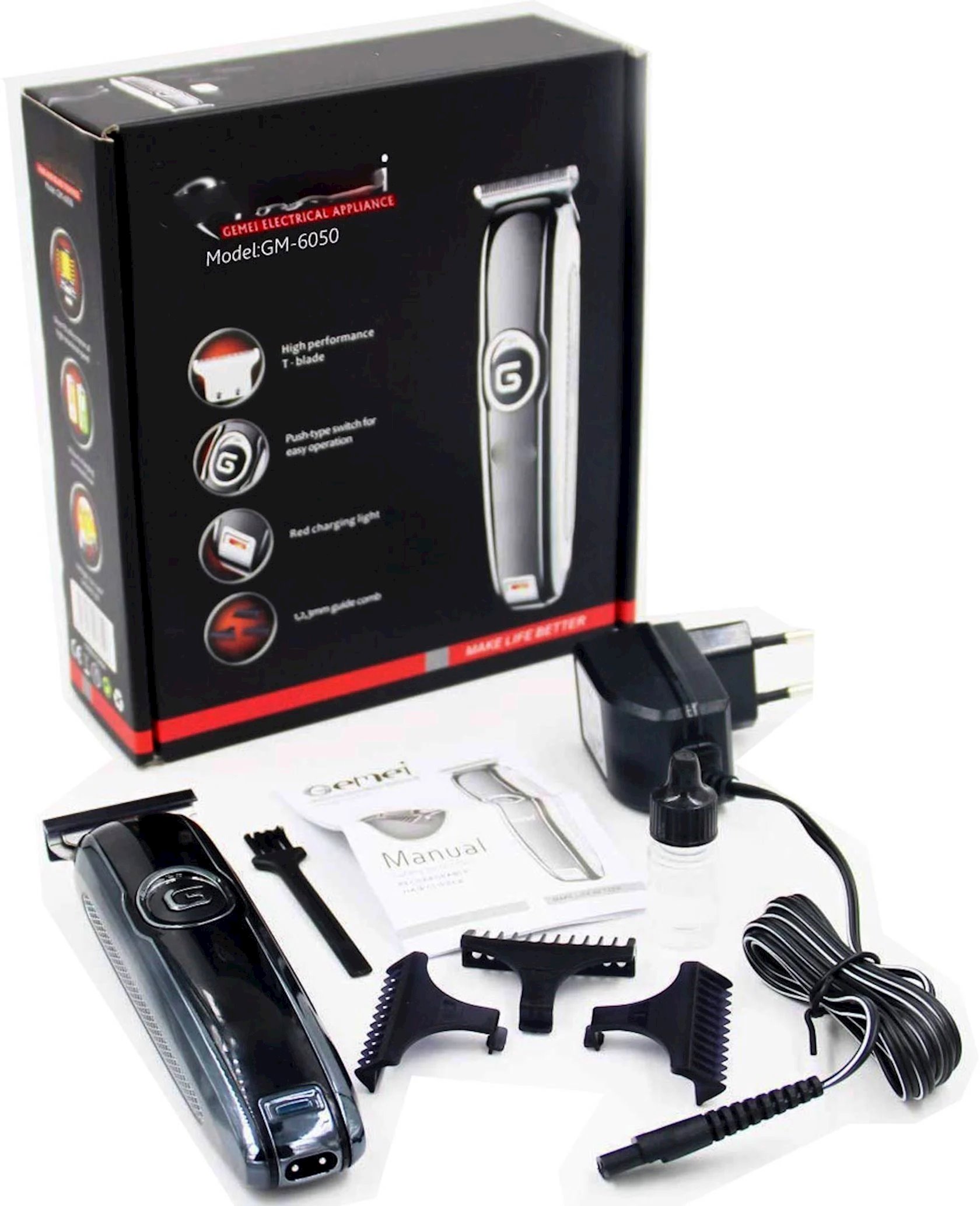 Saç kəsimi üçün universal trimmer Geemy GM-6050 — 1